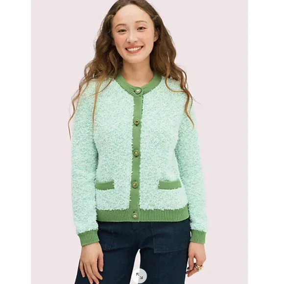 kate spade Sweaters Kate Spade New York Kiwi Sparkle Tweed